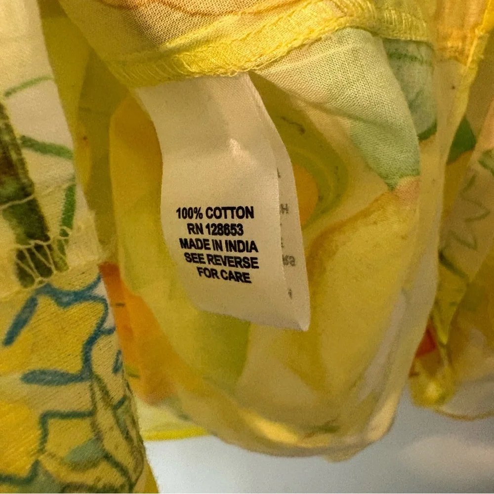 SOLD-Calypso St. Barth blouse - Picture 8 of 8